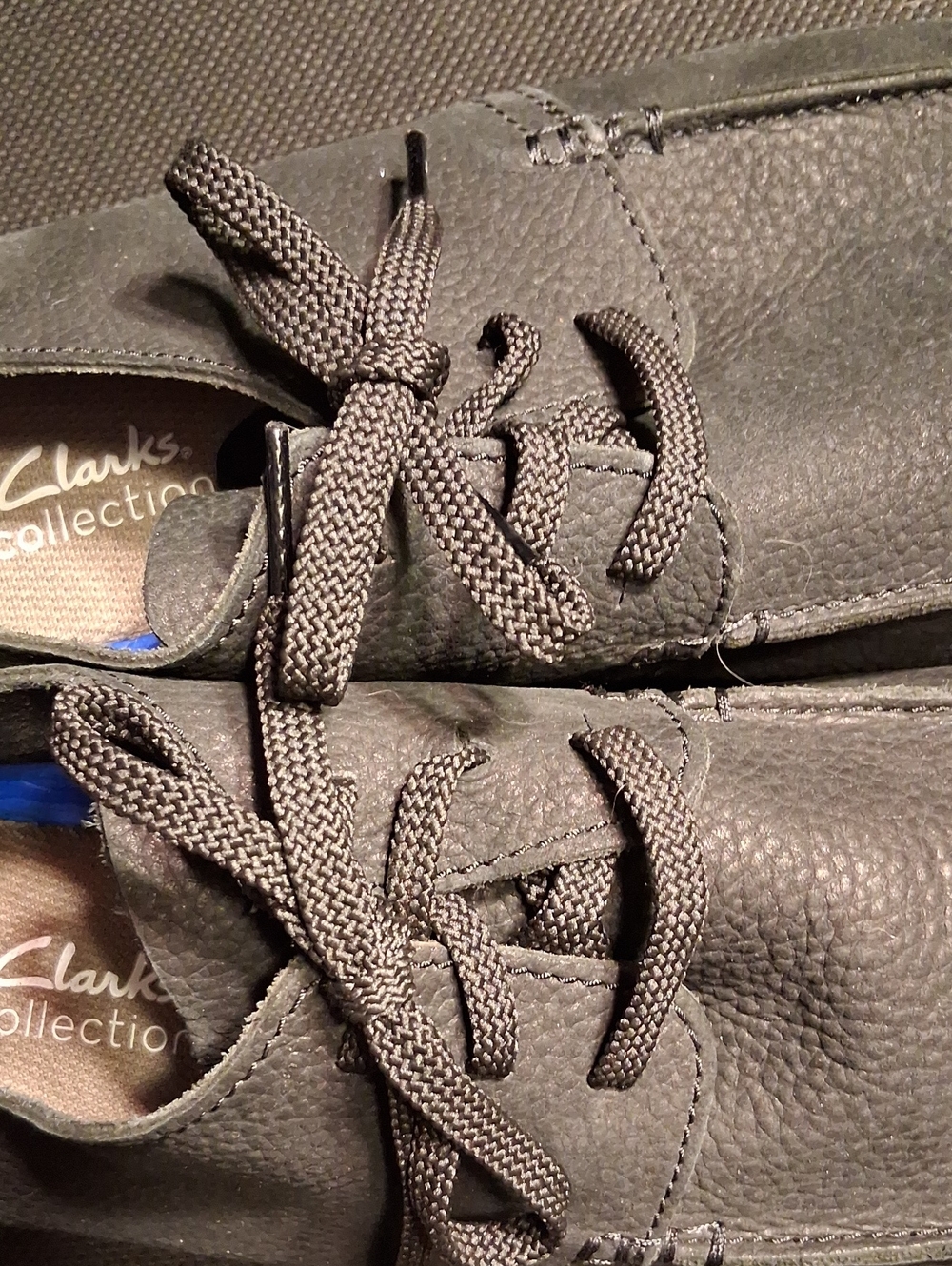 Clarks Collection Men's Gray Suede Casual Lace-Up Shoes - Picture 6 of 8